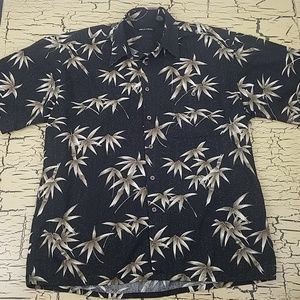 Pierre Cardin Tropical Beach Mens Button up Shirt
